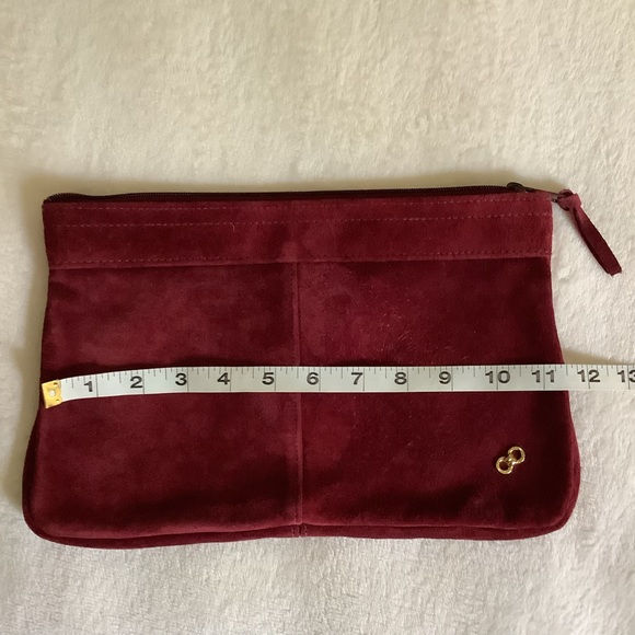 Suede Leather Clutch - Picture 8 of 11